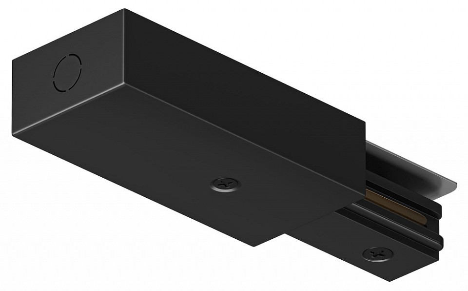 Токопровод концевой denkirs dk track black tr1100-bk