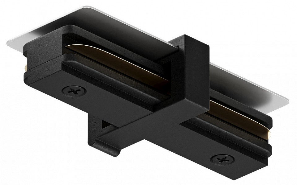 Соединитель линейный для треков denkirs dk track black tr1101-bk