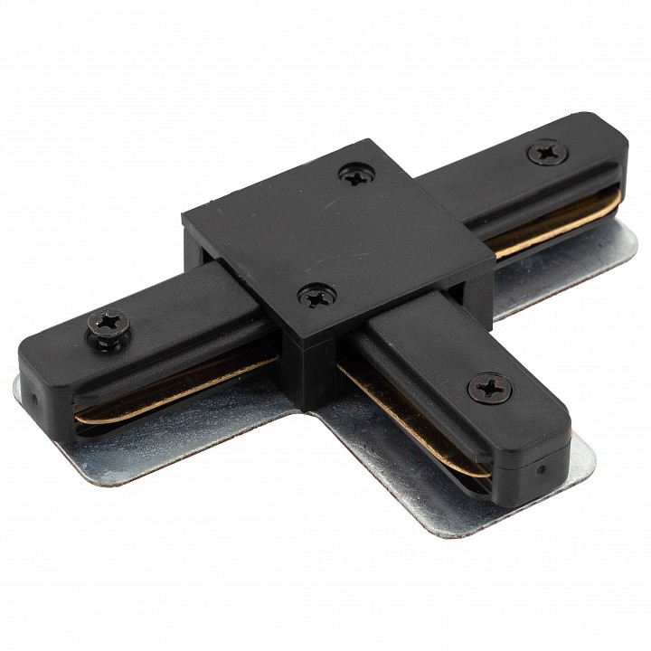 Соединитель t-образный для треков denkirs dk track black tr1103-bk