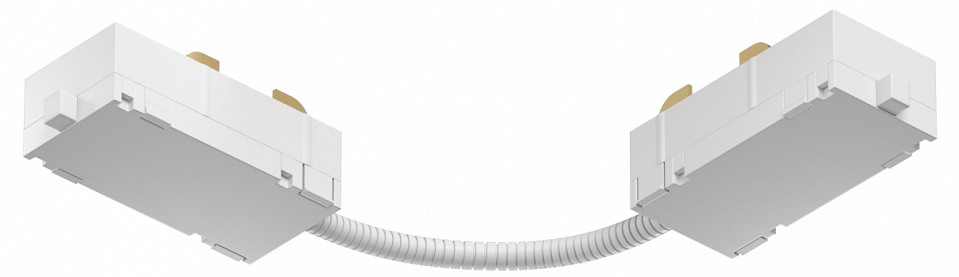 Соединитель линейный для треков denkirs smart tr2103-wh