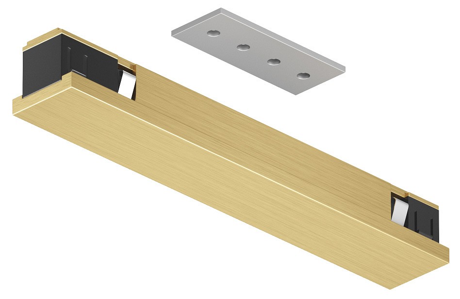 Соединитель линейный для треков denkirs shine base tr5722-sb