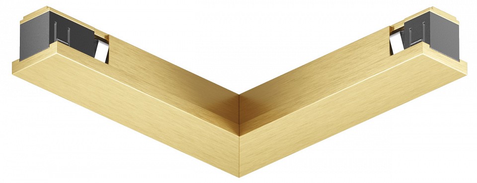 Соединитель угловой l-образный для треков denkirs shine base tr5723-sb