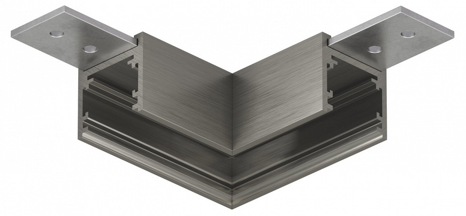 Соединитель угловой l-образный для треков denkirs shine base tr5731-dn