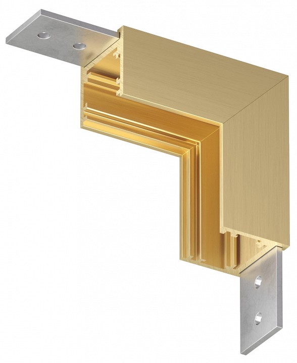 Соединитель угловой внутренний для треков denkirs shine base tr5732-sb