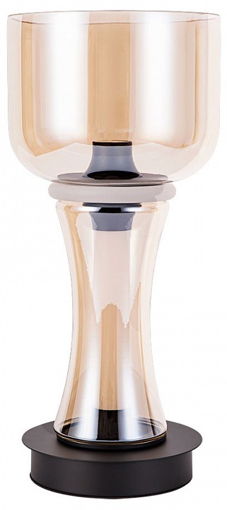 Настольная лампа декоративная divinare volturn 1243/17 tl-15