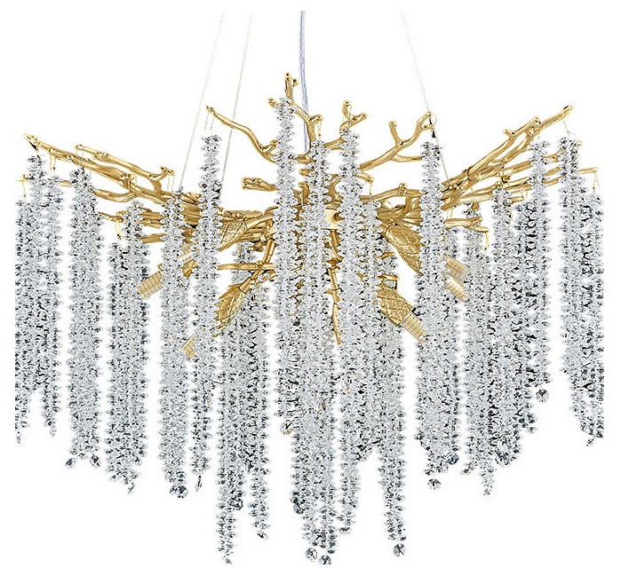 Подвесная люстра divinare salice 3133/01 sp-8