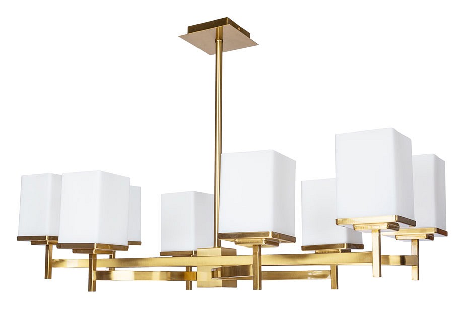 Люстра на штанге divinare fawaris 4504/17 lm-8