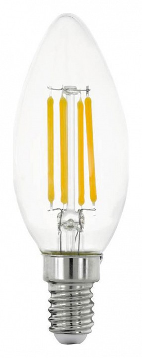 Лампа светодиодная eglo lm_led_e14 e14 6вт 2700k 12541