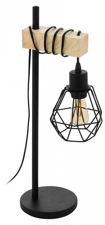 Настольная лампа декоративная eglo townshend 5 44079