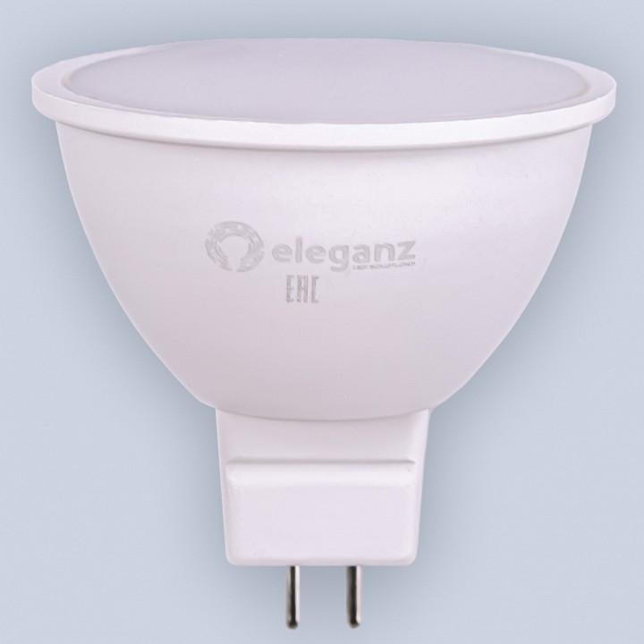Лампа светодиодная eleganz  gu5.3 7вт 3000k 1344
