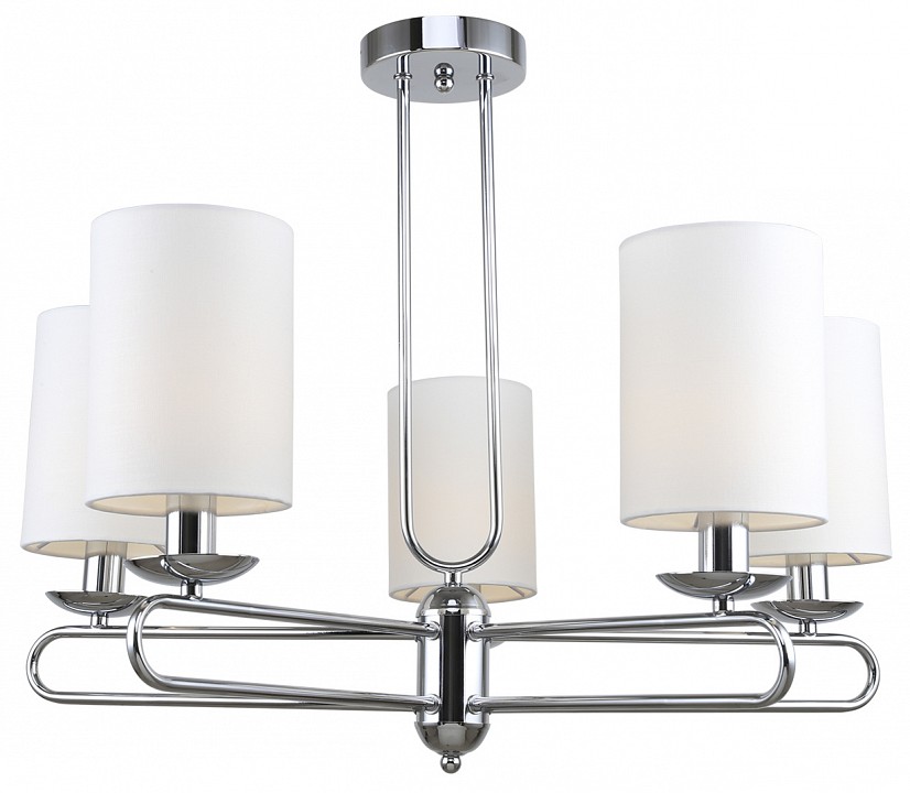 Люстра на штанге escada eclipse 10166/5pl chrome