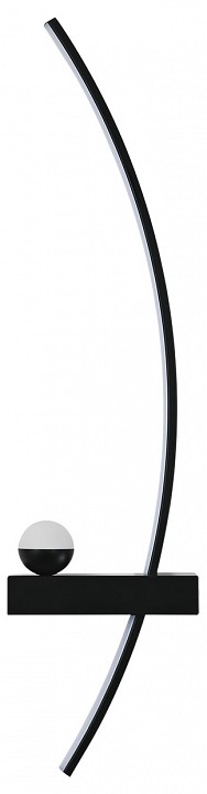 Бра escada ray 10220/2led black r