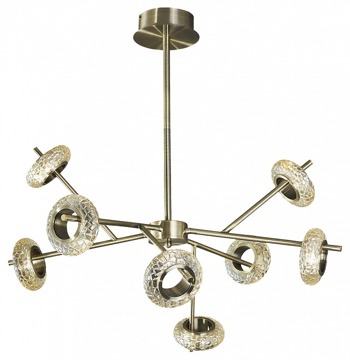 Люстра на штанге escada gravity 10252/8led brass