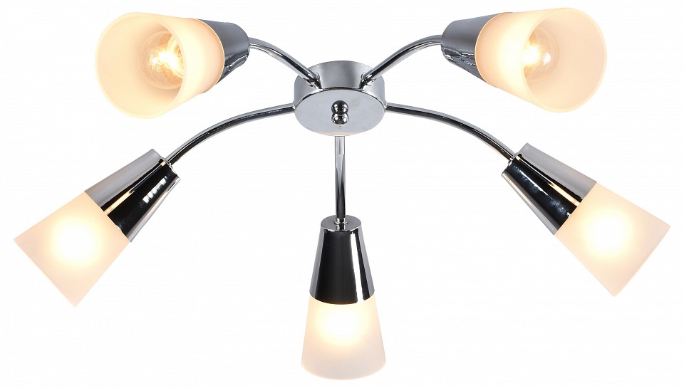 Потолочная люстра escada aquilegia 1100/5p chrome