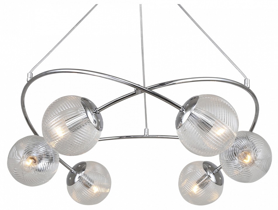 Подвесная люстра escada molecule 1110/6pl