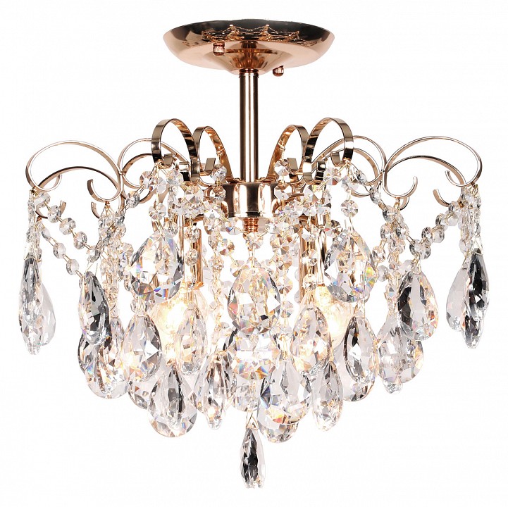 Люстра на штанге escada crown 1113/4pl gold