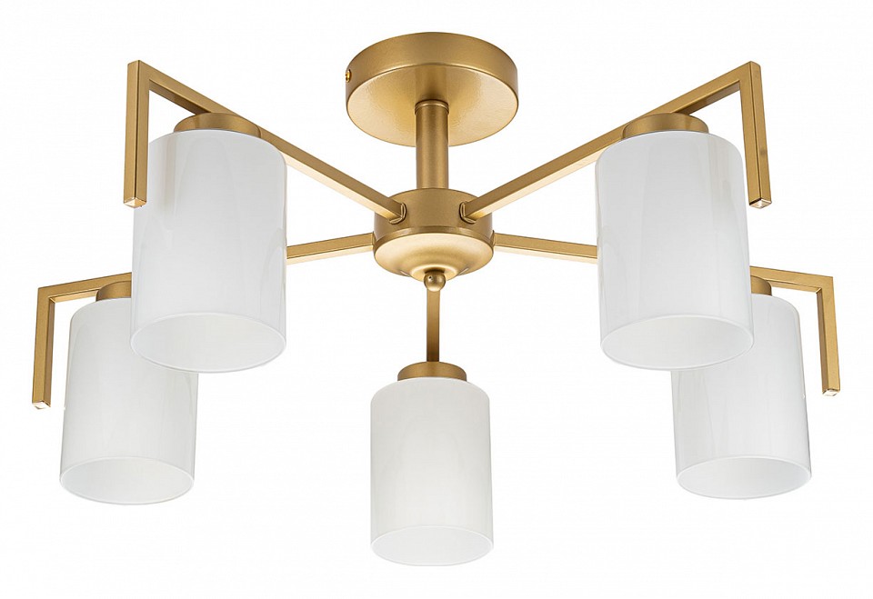 Люстра на штанге escada style 1142/5p gold