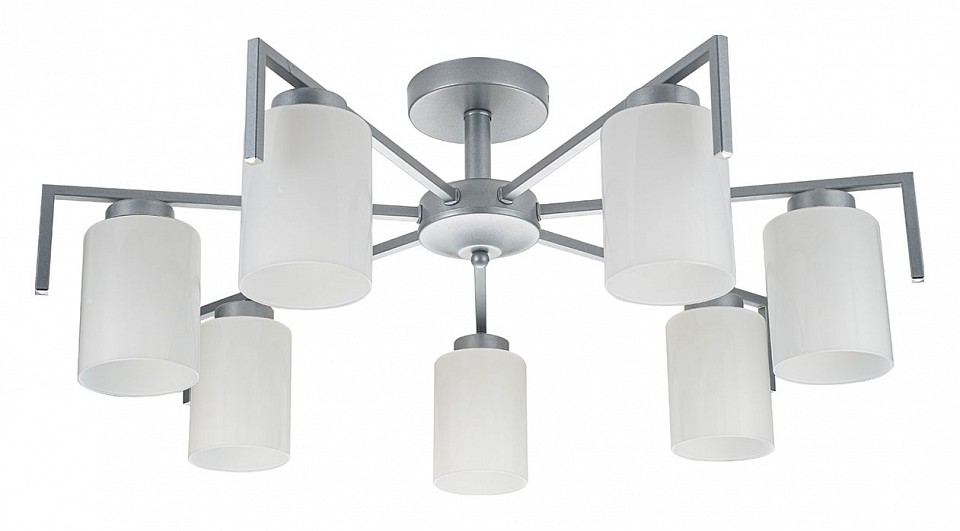 Люстра на штанге escada style 1142/7p silver