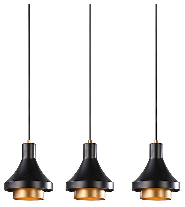 Подвесная люстра escada nora 1147/3s black