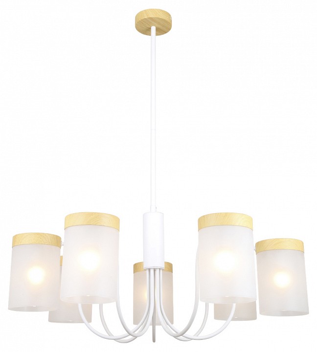 Люстра на штанге escada harmony 1172/7p white