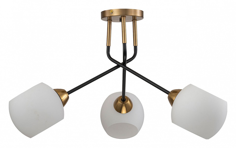 Люстра на штанге escada bond 2113/3p copper/black