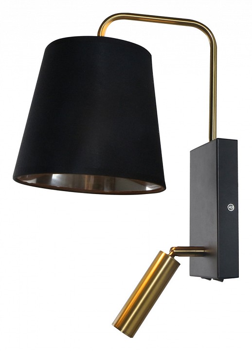Бра с подсветкой escada comfy 589/1a black