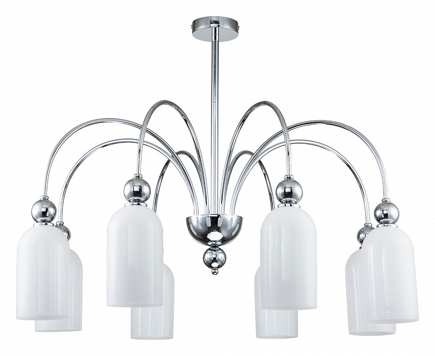 Люстра на штанге escada ode 686/8pl chrome