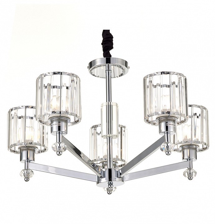 Подвесная люстра escada adorn 691/5s (chrome)