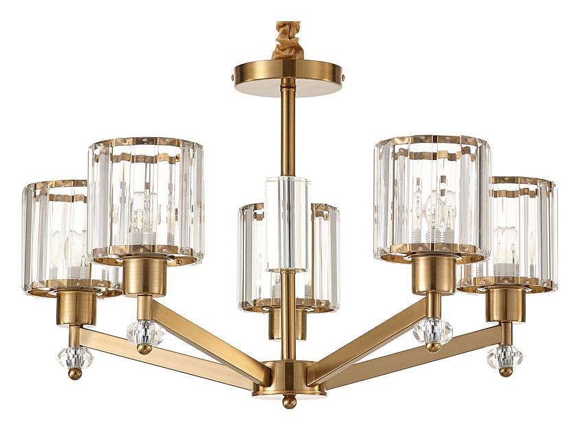 Подвесная люстра escada adorn 691/5s (copper)