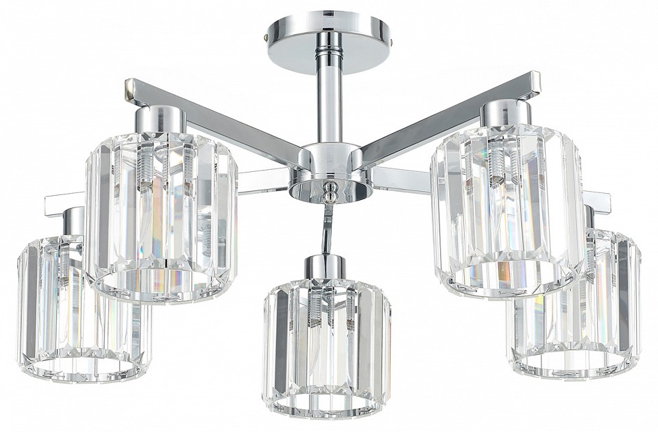 Люстра на штанге escada adorn 692/5p (chrome)