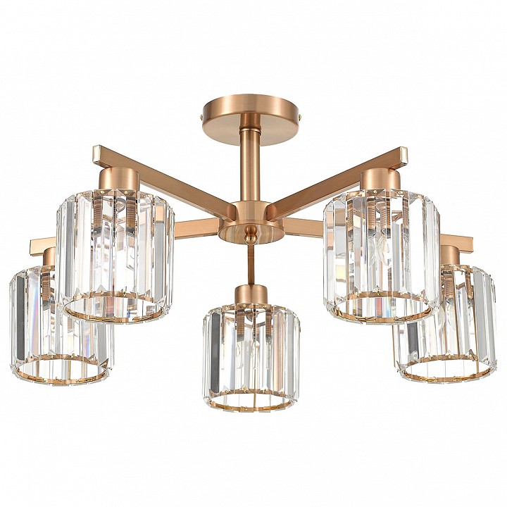 Люстра на штанге escada 692 692/5p сopper