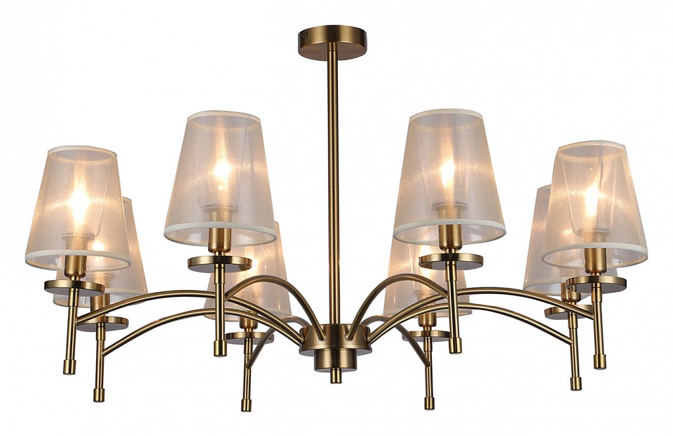 Люстра на штанге escada faith 694/8pl gold