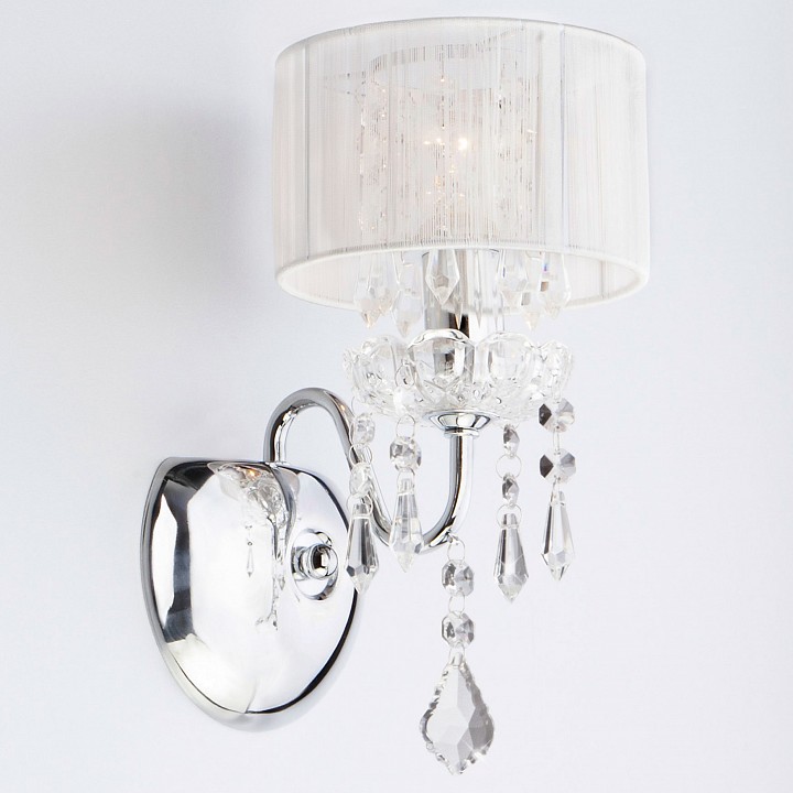 Бра eurosvet allata 2045/1 хром/белый