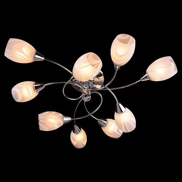 Люстра на штанге eurosvet virginia 2275/9 хром