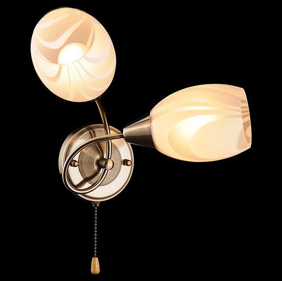 Бра eurosvet virginia 2275/2 античная бронза