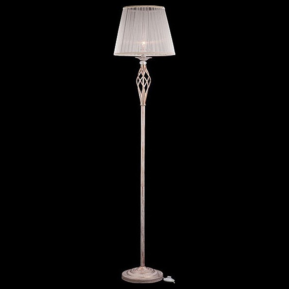 Торшер eurosvet selesta 01003/1 белый с золотом