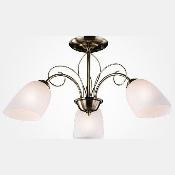 Люстра на штанге eurosvet stefanie 30107/3 античная бронза