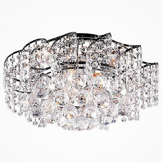 Накладной светильник eurosvet charm 16017/6 хром strotskis