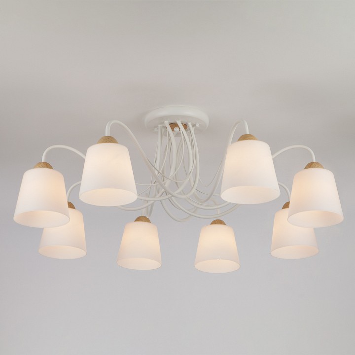 Потолочная люстра eurosvet betty 70062/8 белый