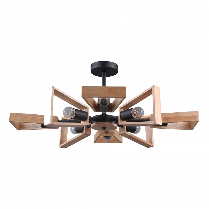 Потолочная люстра eurosvet klark 70056/8 черный