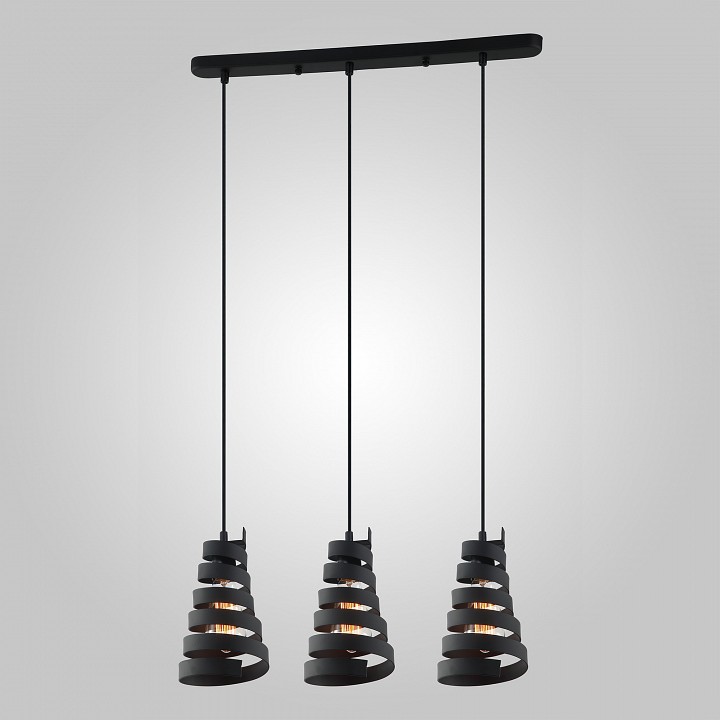 Подвесной светильник eurosvet storm 50058/3 черный