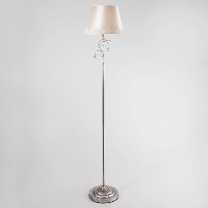 Торшер eurosvet incanto 01023/1 серебро