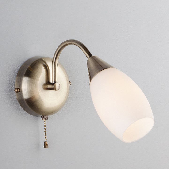 Бра eurosvet ginevra 30280/1 античная бронза