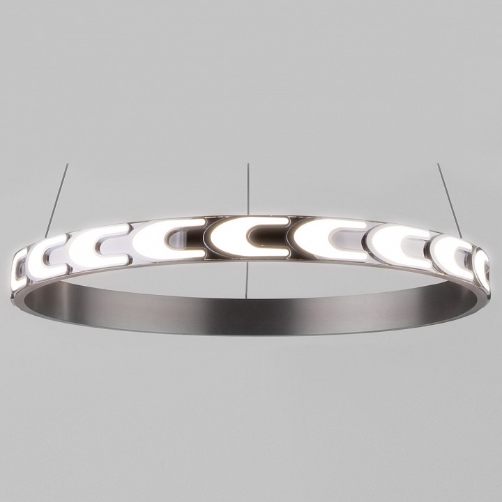 Подвесной светильник eurosvet chain 90164/1 сатин-никель