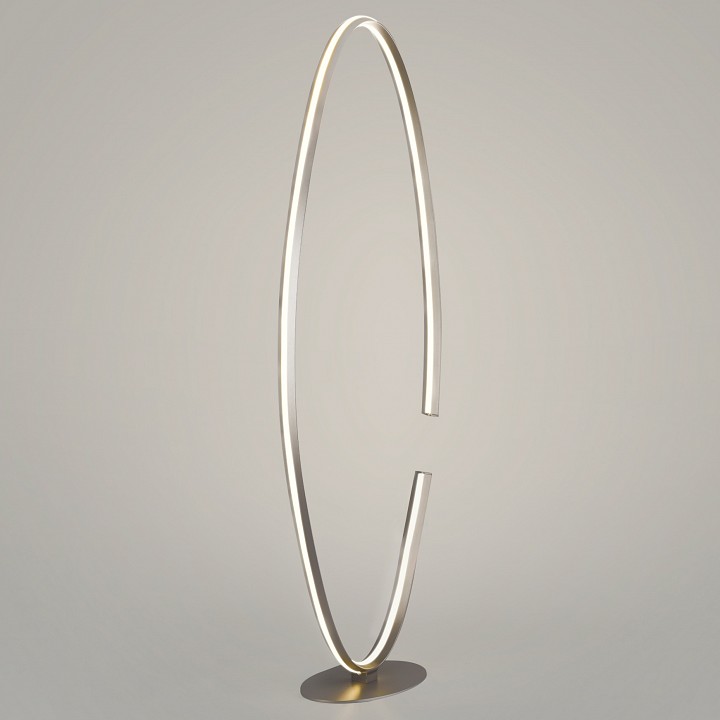 Торшер eurosvet gap 80415/1 сатин-никель