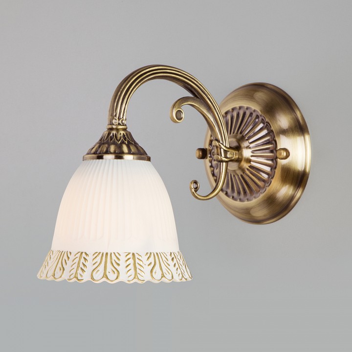 Бра eurosvet campina 60107/1 античная бронза