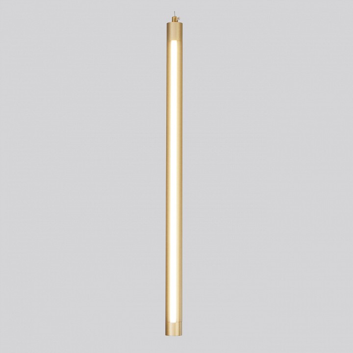 Подвесной светильник eurosvet strong 50189/1 led матовое золото