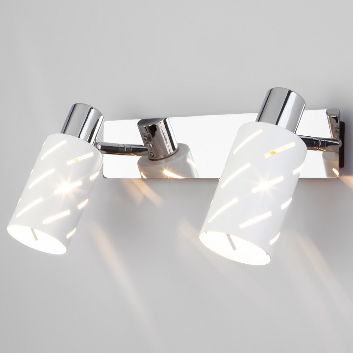 Бра eurosvet fente 20090/2 белый/хром