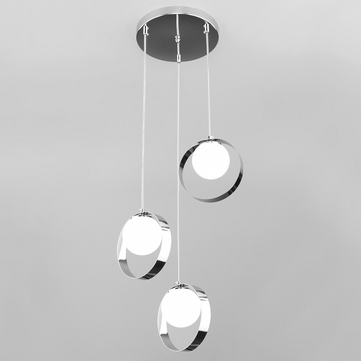 Подвесной светильник eurosvet dublin 50205/3 хром