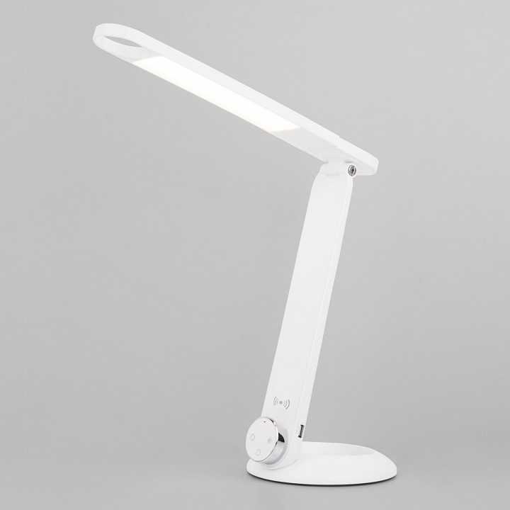 Настольная лампа офисная eurosvet action 80428/1 белый